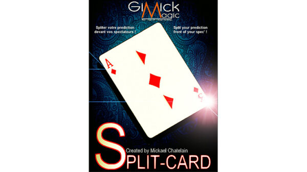 SPLIT-CARD (Red) by Mickael Chatelain