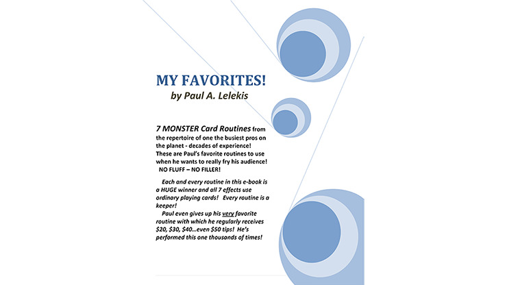 My Favorites by Paul A. Lelekis eBook DOWNLOAD