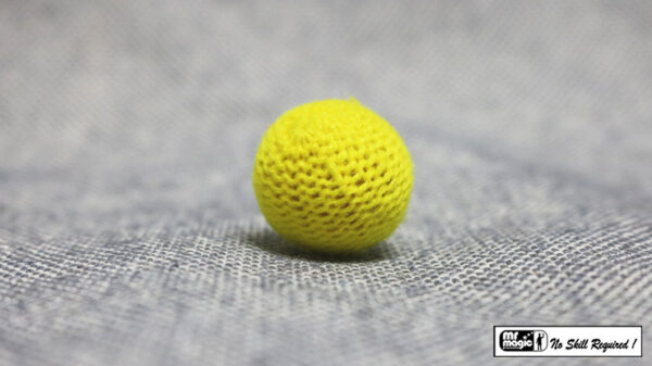 Crochet Ball .75 inch Single (Yellow) by Mr. Magic