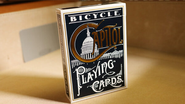 Bicycle Capitol (Black) Playing Cards by US Playing Card
