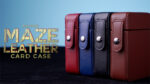 MAZE Leather Card Case (Blue) by Bond Lee