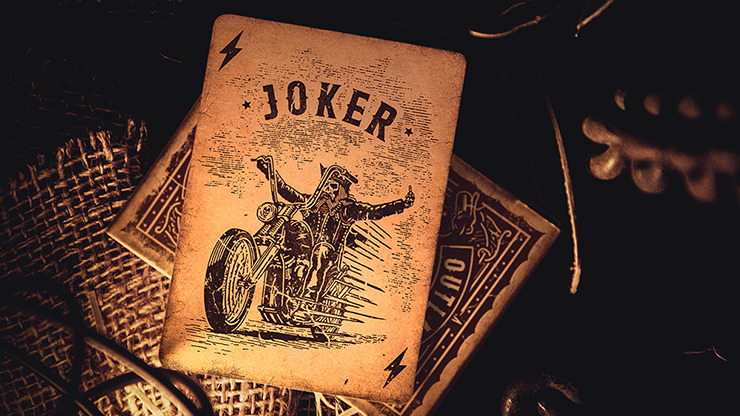 Outlaw Hell Riders Limited Edition Playing Cards by Kings and Crooks - Image 3