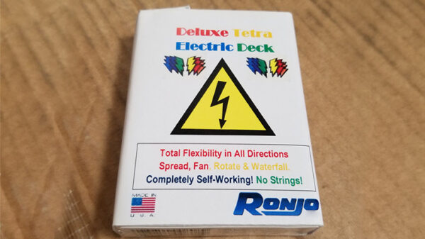 ELECTRIC DECK DELUXE - TETRA 4 COLOR FANNING by Ronjo