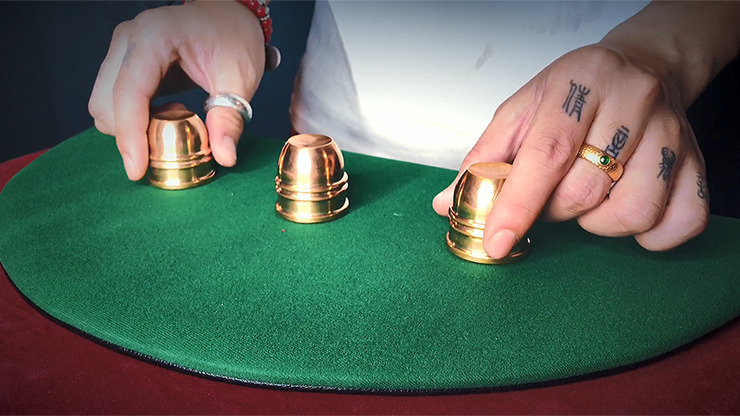 Mini Cups and Balls (Brass) by Secret Factory - Image 4