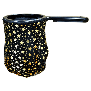 Change Bag Stars (Black/Gold Stars/Black Rim) by Bazar de Magia