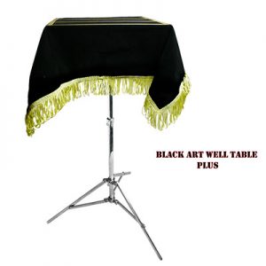 Black Art Table (moving well)