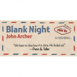 Blank Night (Blue) by John Archer