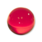 Contact Juggling Ball (Acrylic, RUBY RED, 65mm)