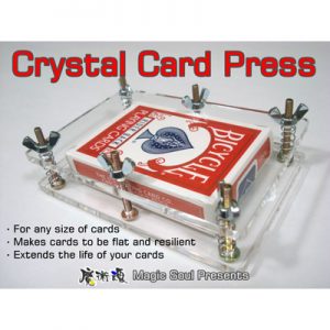 Crystal Card Press by Hondo & Fon