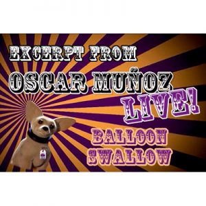 Balloon Swallow by Oscar Munoz (Excerpt from Oscar Munoz Live) video DOWNLOAD