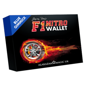 F1 Nitro Wallet Blue (Online Iinstructions and Gimmick) by Jason Rea