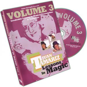 Lessons in Magic Volume 3 by Juan Tamariz - DVD