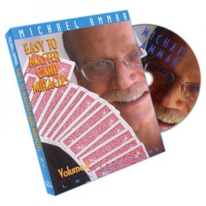 Easy To Master Card Miracles Volume 8 by Michael Ammar - DVD