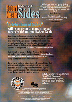 Celebration Of Sides by Robert Neale - DVD - Image 2