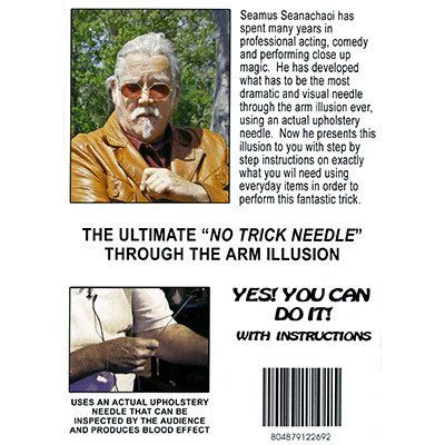 Ultimate No Trick Needle Through Arm by Seamus Seanachaoi - DVD - Image 2
