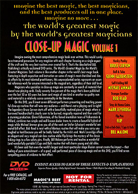 Close Up Magic #1 (World's Greatest Magic) - DVD