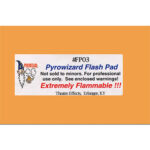 Theatre Effects Pyrowizard™ Flash Paper Sheets - 2"x3" 20 sheets