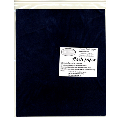 Flash Paper five pack(25x20cm) Black