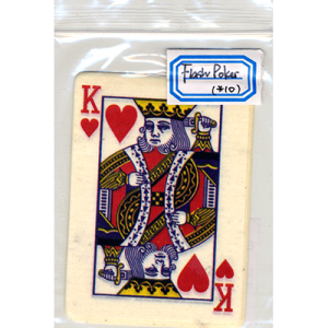 Flash Poker Card King of Hearts (Ten Pack)