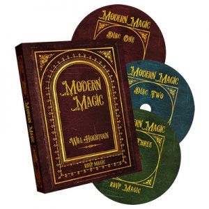 Modern Magic (3 DVD set) by Will Houstoun and RSVP Magic - DVD