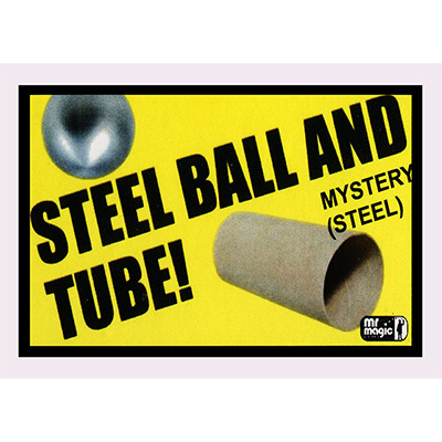 Ball and Tube Mystery (Steel) by Mr. Magic