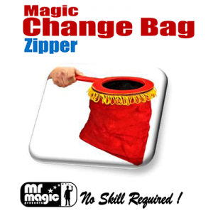 Magic Change Bag (Zipper)- by Mr. Magic