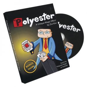 Polyester (DVD w/Gimmicks) by Zivi Kivi - DVD