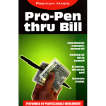 Pro Pen Through Bill by Premium Magic