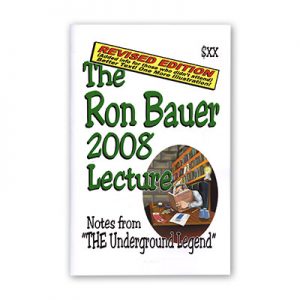 Ron Bauer 2008 Lecture Notes (Revised Edition) - Book