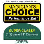 Super Classy Close-Up Mat (GREEN - 34 inch) by Ronjo
