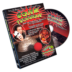 Squeak Technique (DVD and Squeakers) by Jeff McBride - DVD