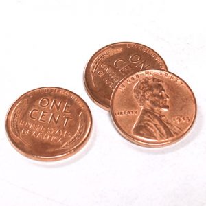 Steel Core Penny (3 Pennies)