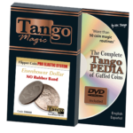 Flipper Coin Pro Elastic System (One Dollar DVD w/Gimmick)(D0088) by Tango