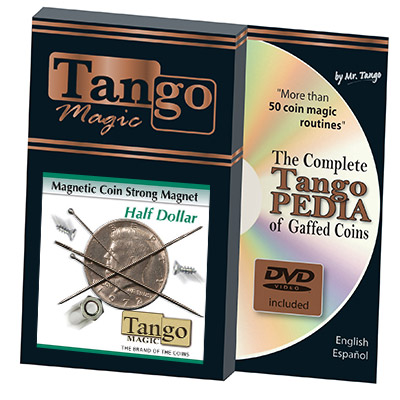 Strong Magnetic Half Dollar (w/DVD)(D0112) by Tango