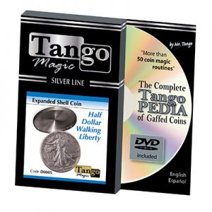 Tango Silver Line Expanded Shell Walking Liberty (w/DVD) (D0005) by Tango