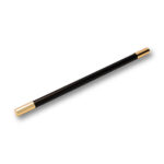 Mini Magic Wand in Black (W004) (with gold tips) by Tango -Trick