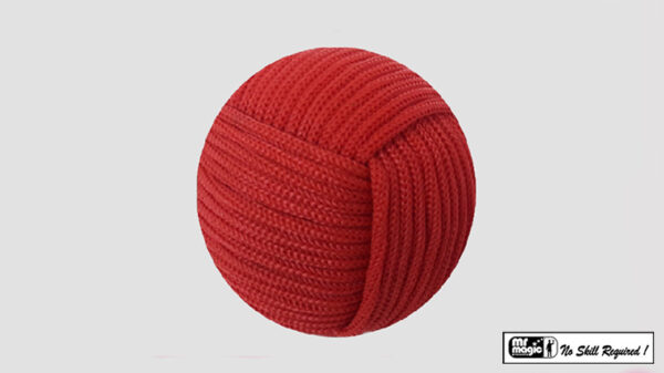 Rope Ball 2.25 inch (Red) by Mr. Magic