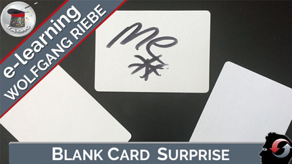 Blank Card Surprise by Wolfgang Riebe video DOWNLOAD - Download