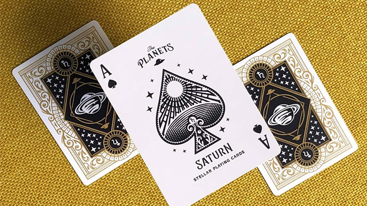The Planets: Saturn Playing Cards