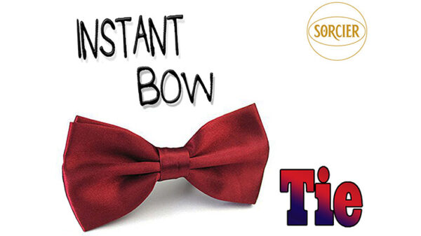 Instant Bow Tie (Red) by Sorcier Magic