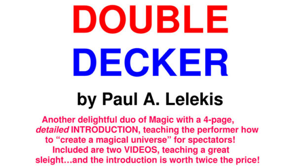 DOUBLE DECKER by Paul A. Lelekis Mixed Media DOWNLOAD - Download