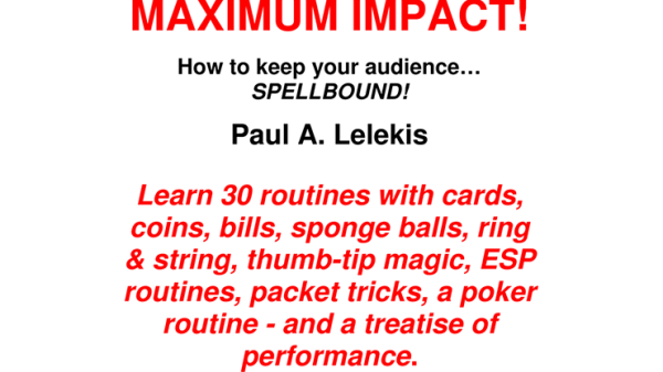 MAXIMUM IMPACT by Paul A. Lelekis eBook DOWNLOAD - Download