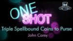 MMS ONE SHOT - Triple Spellbound Coins to Purse by John Carey video DOWNLOAD - Download