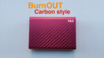BURNOUT 2.0 CARBON RED by Victor Voitko