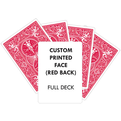 custom printed bicycle playing cards