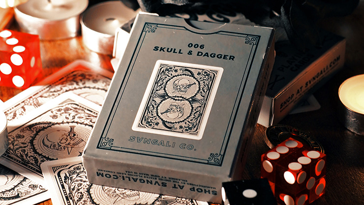 SVNGALI 06: Skull and Dagger Playing Cards