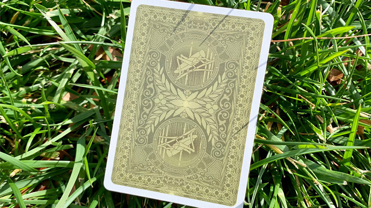 Grasshopper Dark (Olive) Playing Cards