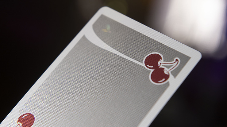 Cherry Casino House Deck (McCarran Silver) Playing Cards by Pure Imagination Projects