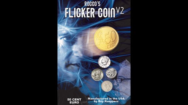 FLICKER COIN V2 (Euro 50 Cent) by Rocco
