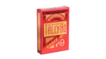 Tally-Ho Red (Circle) MetalLuxe Playing Cards by US Playing Cards